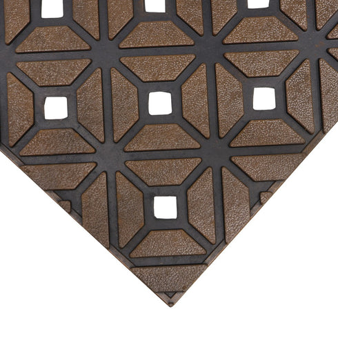Sienna Diamond Weave Rubber Mat 45x75cm